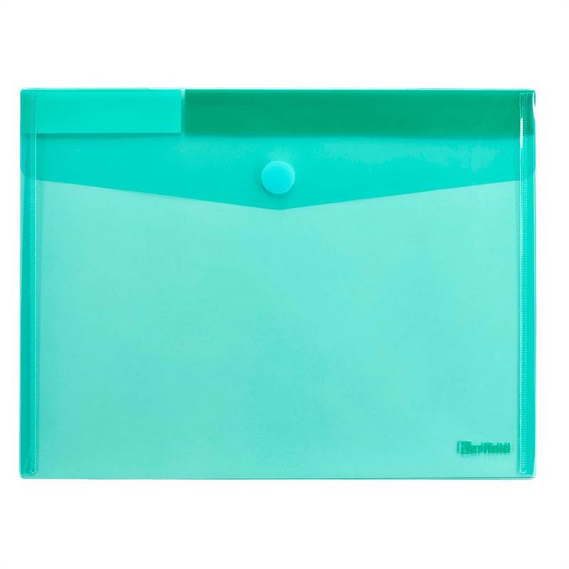 A4 folder with velcro closure, 6 trendy colors